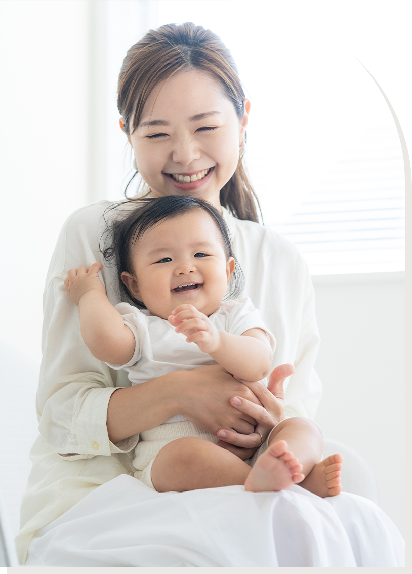 お母さんと赤ちゃん